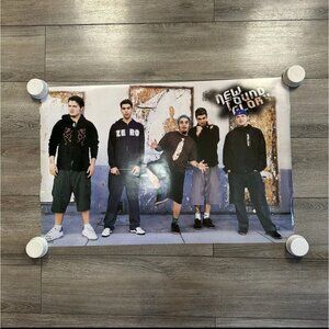 Vintage New Found Glory Promo Poster 34.5X22 Y2K Funky 2003 Pop Punk